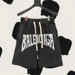 Balenciaga Black Shorts
